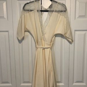 Short Ivory Wedding or Rehearsal Dinner Dress